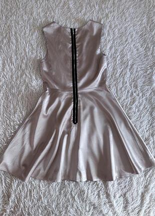 Нежное атласное платье karen millen5 фото