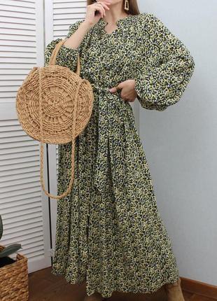 Шикарна сукня-балахон h&m