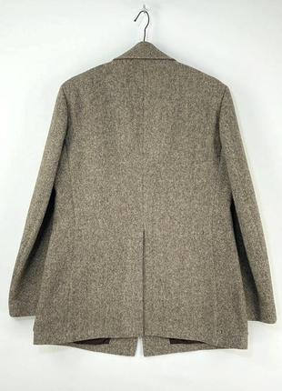 Винтажный шерстяной мужской блейзер пиджак2 фото