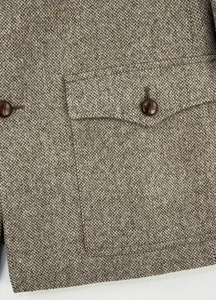 Винтажный шерстяной мужской блейзер пиджак7 фото