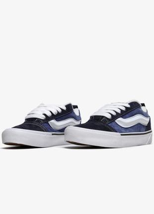 Кеды vans knu-skool 'navy white'2 фото