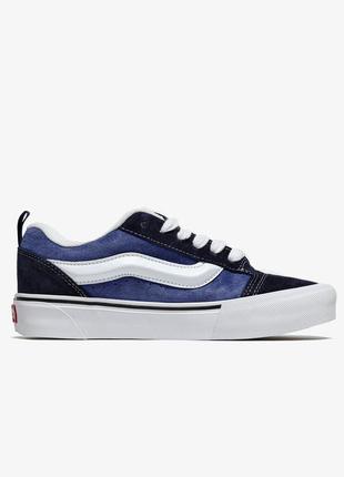 Кеды vans knu-skool 'navy white'9 фото