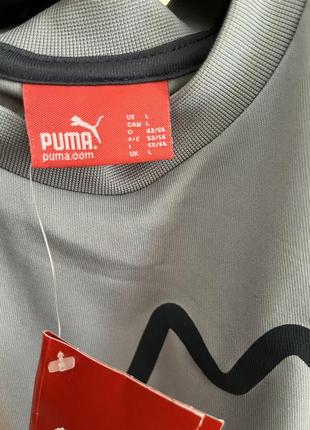 Футболка puma grey майка пума сіра розміри запитуйте3 фото