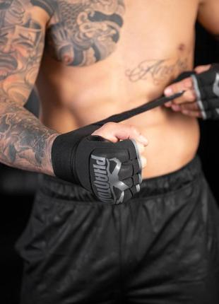 Бинти-рукавички для боксу спортивні боксерські для занять єдиноборствами phantom impact wraps s/m dm-115 фото