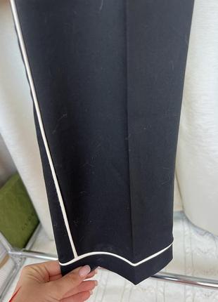 Пижамный костюм женский черный пижама7 фото