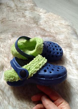 Кроксы с утеплителем