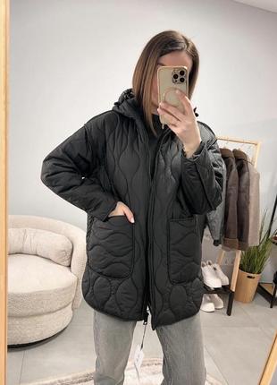 Женская стеганая курточка zara