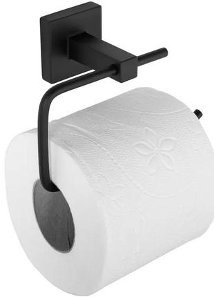 Тримач для туалетного паперу rea 322199 black чорний