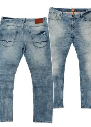 Hugo boss orange blue denim jeans&nbsp;мужские джинсы