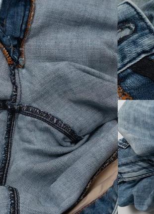 Hugo boss orange blue denim jeans чоловічі джинси9 фото