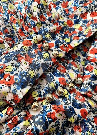 Блуза в цветочный принт h&m