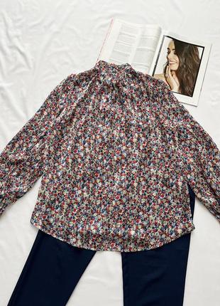 Блуза в цветочный принт h&m