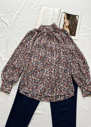 Блуза в цветочный принт h&m