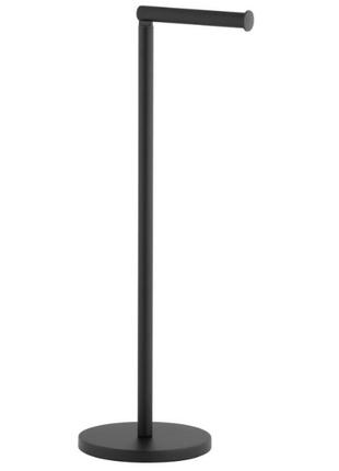 Стійка тримач для туалетного паперу yoka p.sp52 black чорна