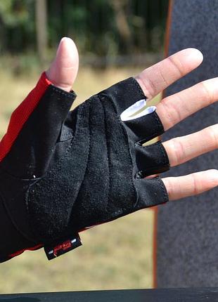 Перчатки для фитнеса тренировочные спортивные для тренажерного зала power system...