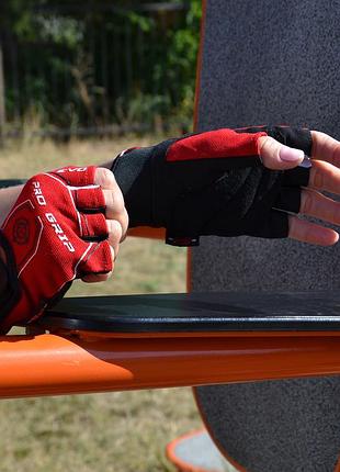 Перчатки для фитнеса тренировочные спортивные для тренажерного зала power system...