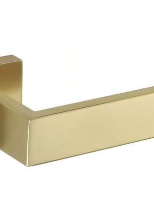 Тримач для туалетного паперу mexen vox brushed gold