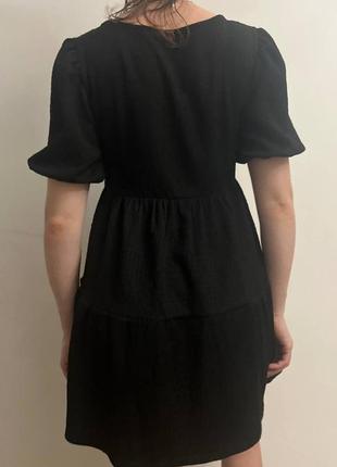 Чорна літня сукня2 фото