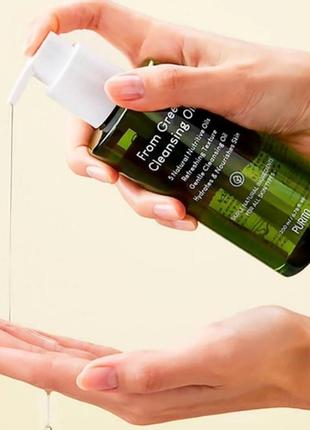 Органічна гідрофільна олія purito from green cleansing oil2 фото