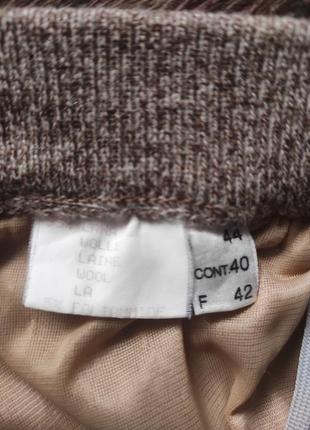 Gispa вязаная юбка из шерсти l6 фото
