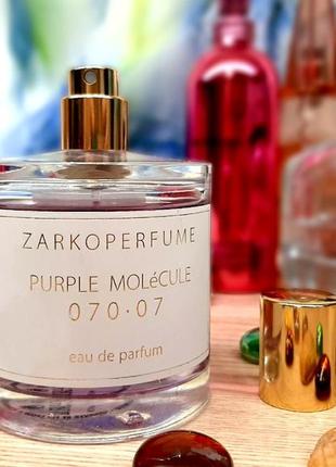 Zarkoperfume purple molecule 070.07✨original 5 мл распив аромата затест2 фото