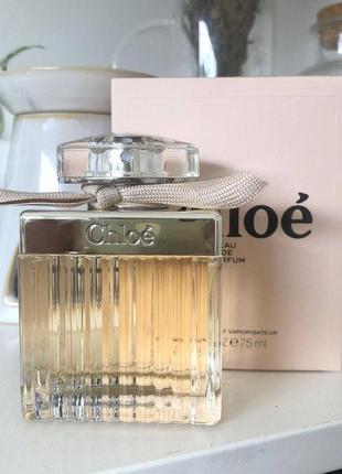 Женская парфюмированная вода chloe eau de parfum 75ml lux