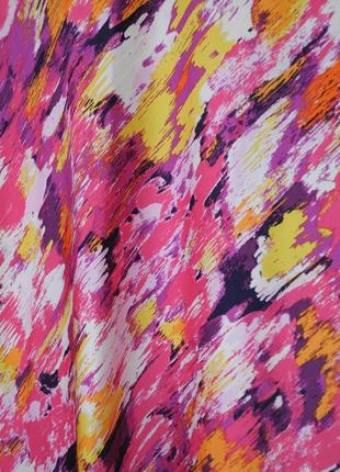 Розкішна шовкова спідниця довга яскравого кольору c&a3 фото