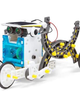 Конструктор робот на сонячних батареях solar robot 14 в 15 фото