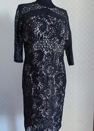 Нарядное ажурное вечернее платье от next.