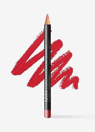 Олівець для губ nyx hot red 817