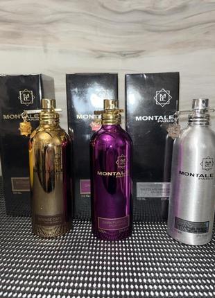 Montale intense cafe , dark purple, chocolate greedy , mukhallat , montale roses musk1 фото