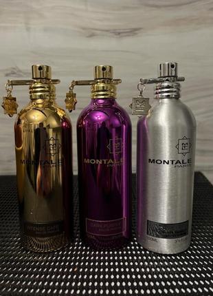 Montale intense cafe , dark purple, chocolate greedy , mukhallat , montale roses musk2 фото