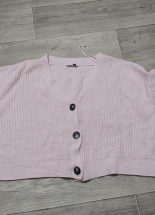 Розовый мягкий свитер оверсайз5 фото