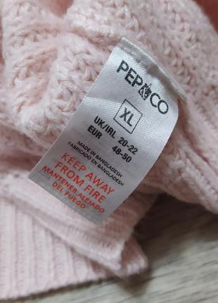 Розовый мягкий свитер оверсайз6 фото