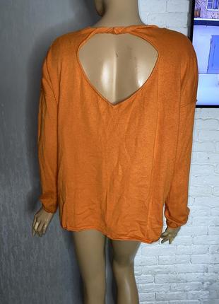 Кофта джемпер с приспущенными рукавами river island, xl 2
