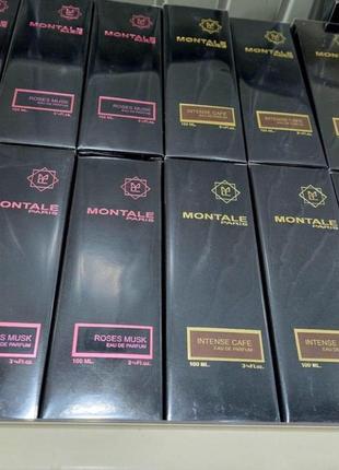 Montale mukhallat / roses musk/ intense cafe / chocolate greedy2 фото