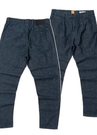 Hugo boss orange gents light weight tapered fit casual pants  чоловічі штани