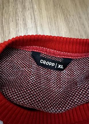 Свитер cropp красный xl3 фото