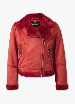 Шикарная замшевая куртка косуха с-а 140, 164