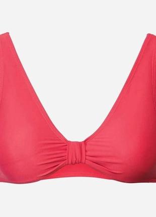 Верхняя часть купальника на подкладке для женщины esmara lycra® 348337 38(s) коралловый