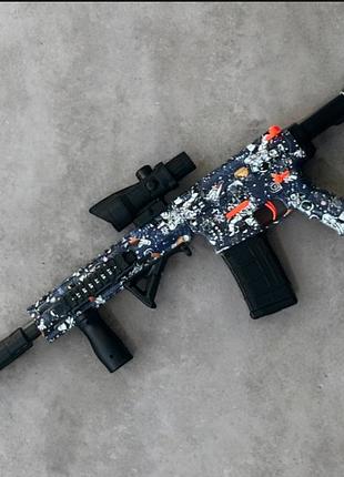Іграшковий автомат м416 на орбізах, орбіган дитячий на акумуляторі