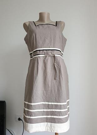 Льняное платье лен south англия