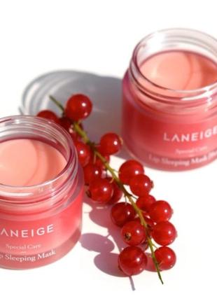 Нічна маска для губ laneige lip sleeping mask berry лісові ягоди 20 г3 фото