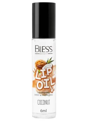 Масло для губ bless beauty roll lip oil кокос coconut