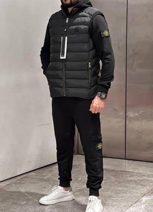 Мужская жилетка stone island