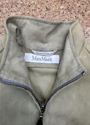 Замшевая куртка max mara5 фото