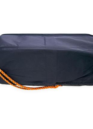 Надувной матрас в палатку синий 190х60см, туристический коврик надувной тонкий (надувний каремат) (st)3 фото