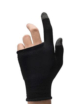 Игровые перчатки напальчники для игр на сенсорных экранах pubg cod free fire memo fs02