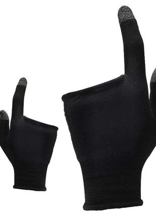 Игровые перчатки напальчники для игр на сенсорных экранах pubg cod free fire memo fs02