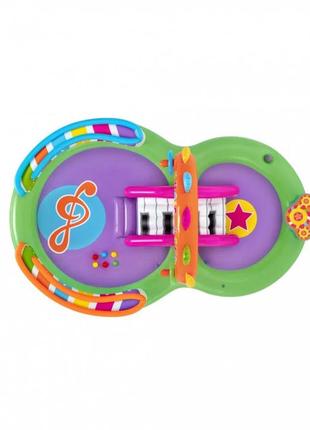 Дитячий надувний ігровий центр "музика" bw 53117 з гіркою4 фото